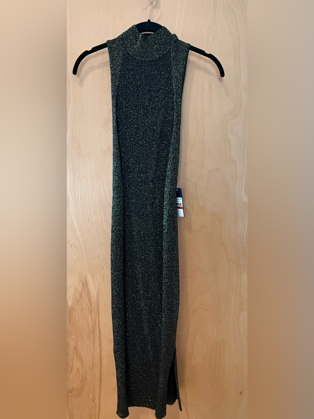 RACHEL Rachel Roy Black Metallic Maxi Dress